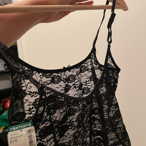 Yume Studio Lace Bodysuit - Picture 4 of 4